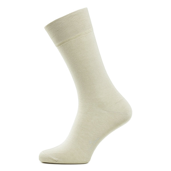 Cotton Men's Socks Classico | Beige