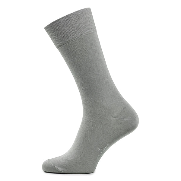 Calcetines de algodón para hombres Classico | Gris claro