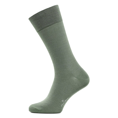 Cotton Men's Socks – Classico | Green Grey