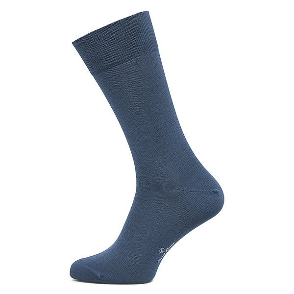 Cotton Men's Socks Classico | Ocean Blue