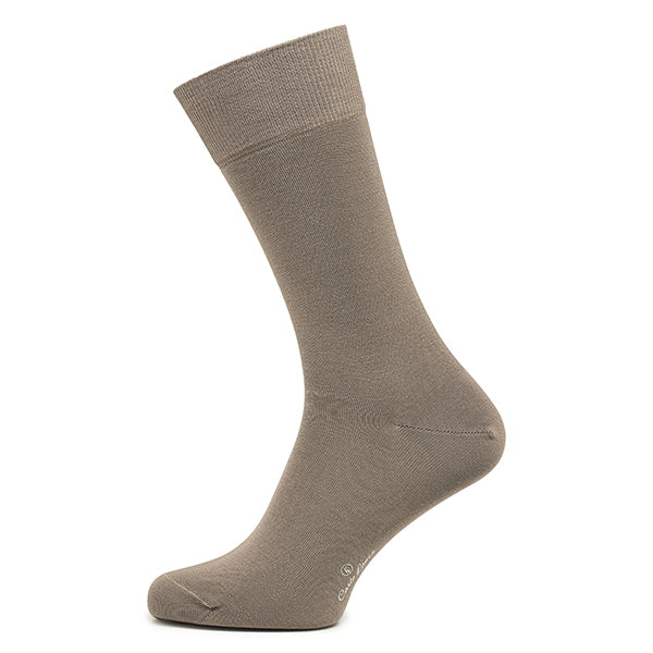 Cotton Men's Socks Classico | Dark Sand