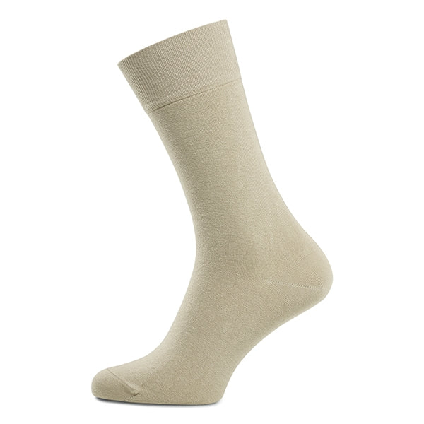Cotton Men's Socks – Basic | Camel