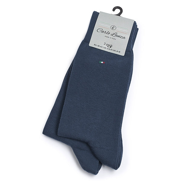 Cotton Men's Socks – Basic | Royal Blue