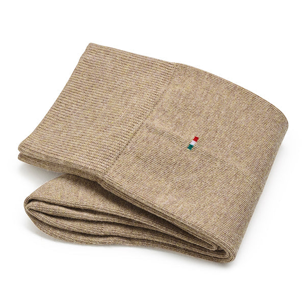 Pánské bavlněné ponožky 2-pack Basic | Camel melange
