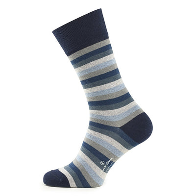 Chaussettes en cachemire pour hommes – Ligne de luxe | Marine