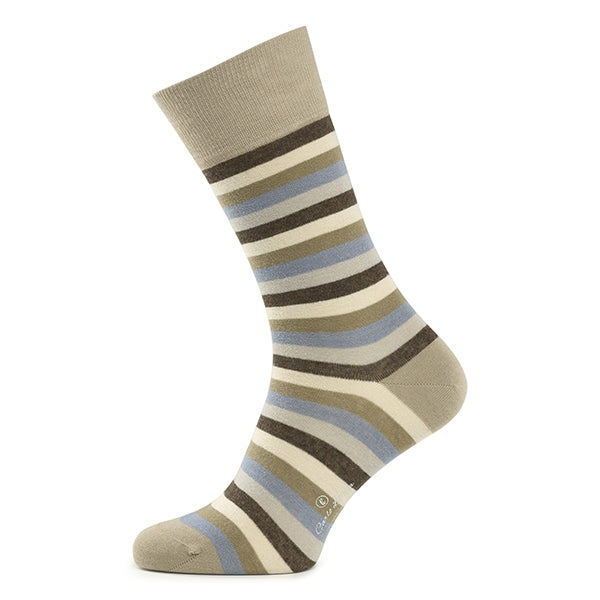 Chaussettes en cachemire pour hommes – Ligne de luxe | Kaki