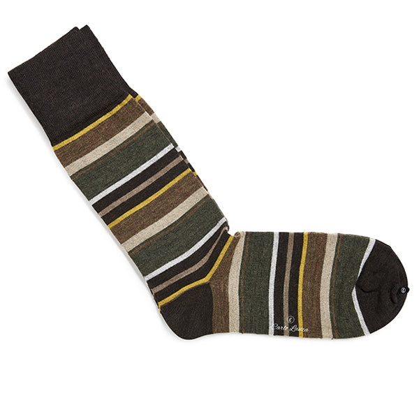 Merino Wool Men's Socks – Intrecci | Brown