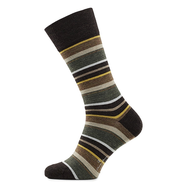 Merino Wool Men's Socks – Intrecci | Brown