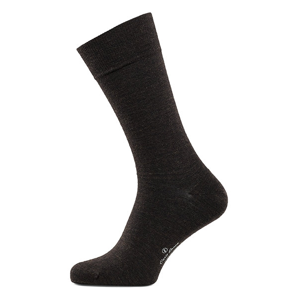 Merino Wool Men's Socks – Terra | Dark Brown