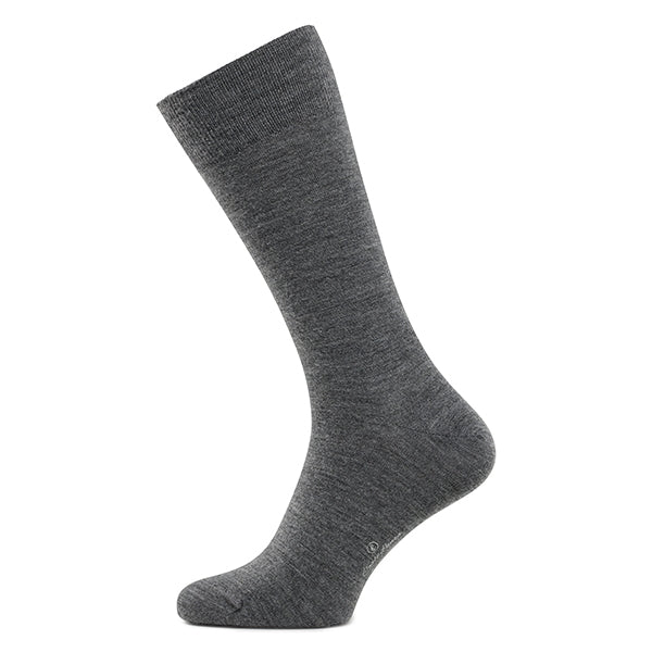 Calze da uomo in lana merino – Notte | Grigio medio