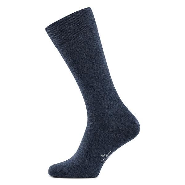 Pánské ponožky z merino vlny – Azzurro | Modré