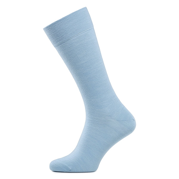 Merino Wol Heren Sokken – Azzurro | Babyblauw