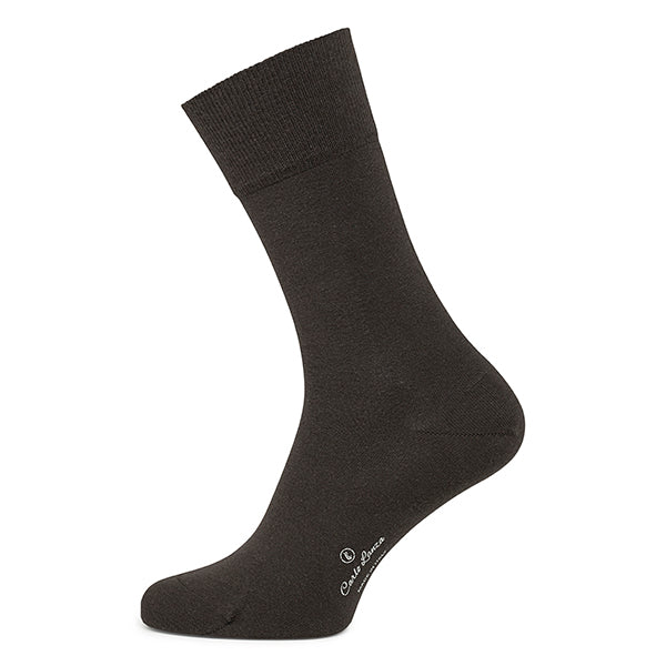 Calze da uomo in cashmere Linea Lusso | Marrone Scuro