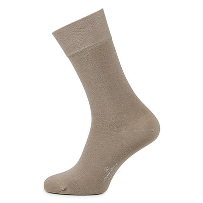 Cashmere Men's Socks Luxury Line | Dark Sand