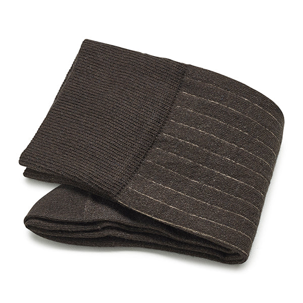 Meias de Cashmere Masculinas – Linha Luxo | Marrom Escuro