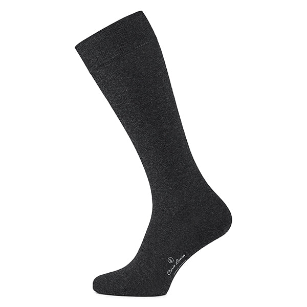 Cashmere/Cotton Knee Socks | Grey