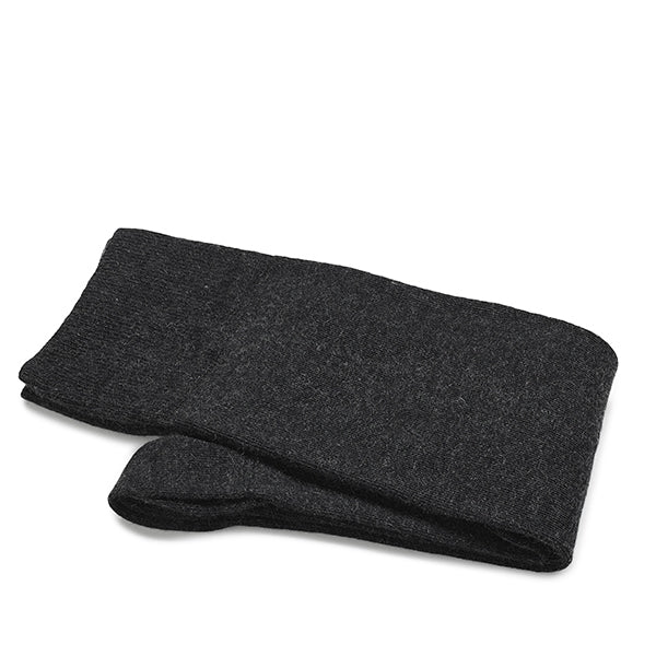 Cashmere/Cotton Knee Socks | Grey