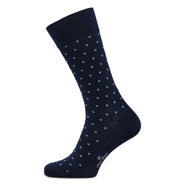 Cotton Men's Socks – Intrecci | Dark Blue