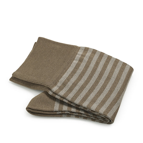 Cotton Men's Socks – Strisce d'Arte | Camel