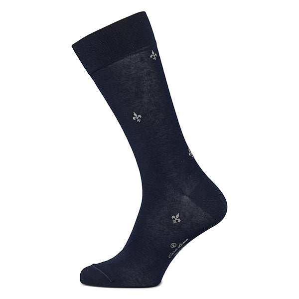 Chaussettes en coton pour hommes – Intrecci | Marine