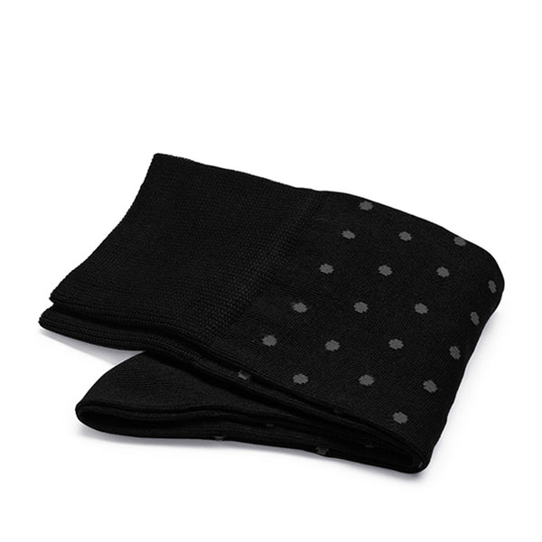 Cotton Men's Socks – Intrecci | Black