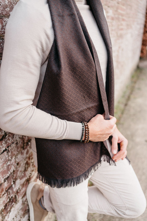 Scarf Armonia | Dark Brown
