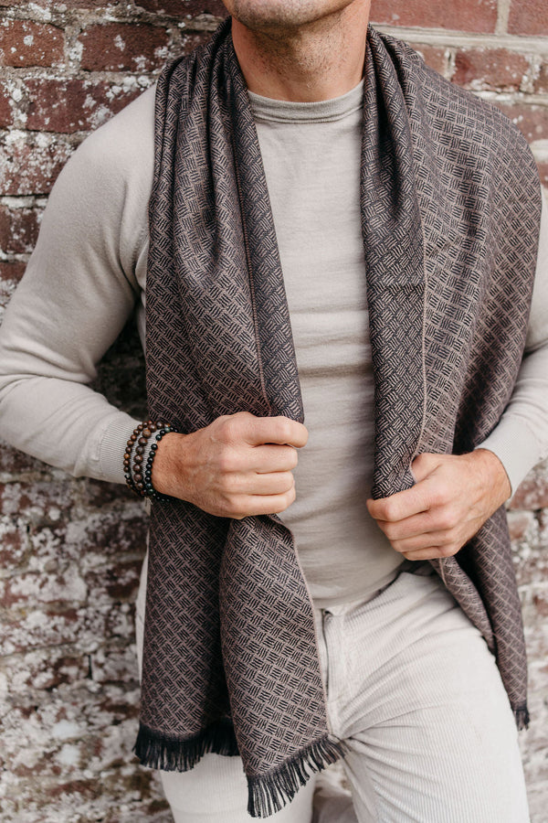 Sjaal Armonia | Khaki