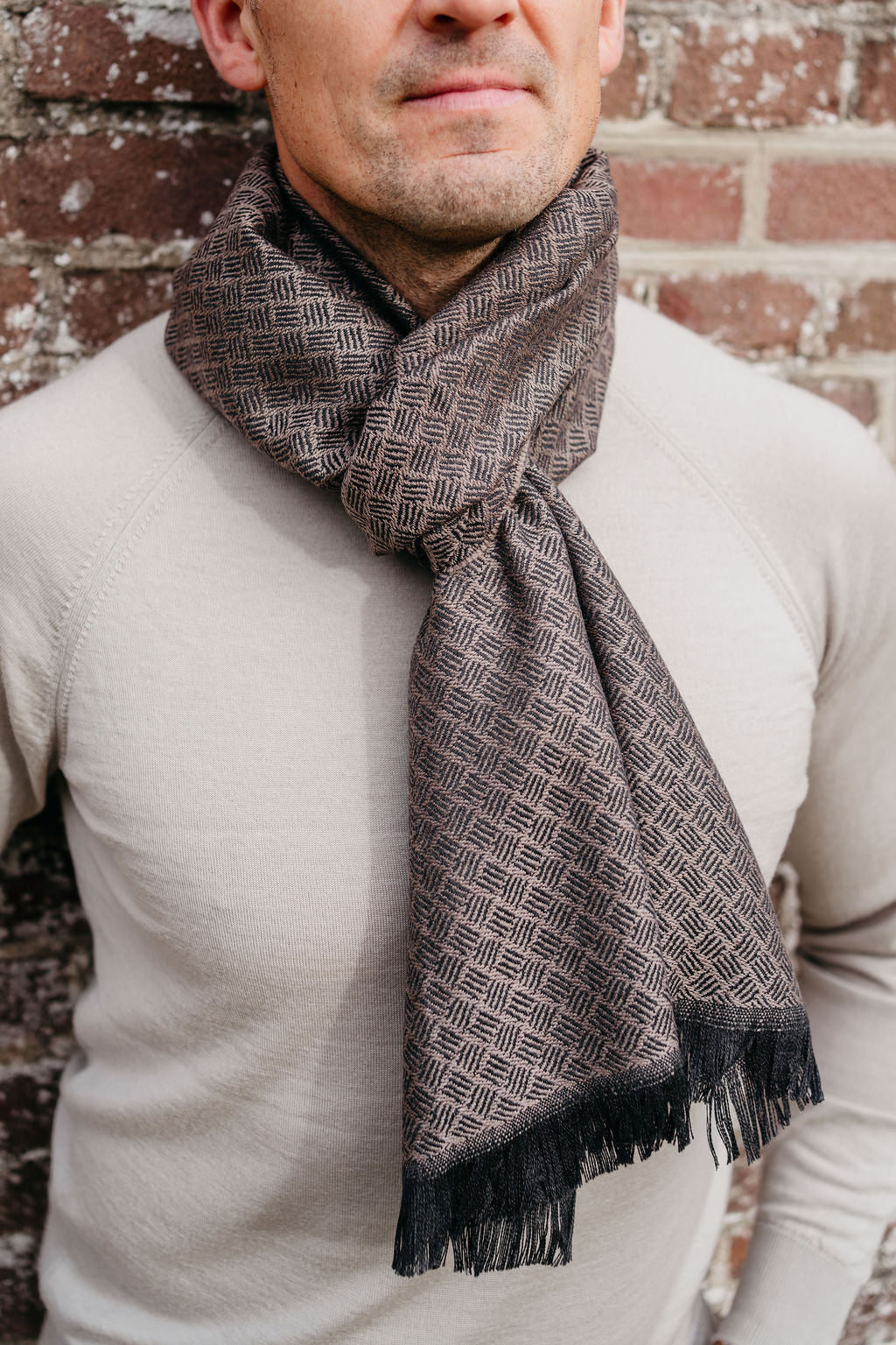 Sjaal Armonia | Khaki