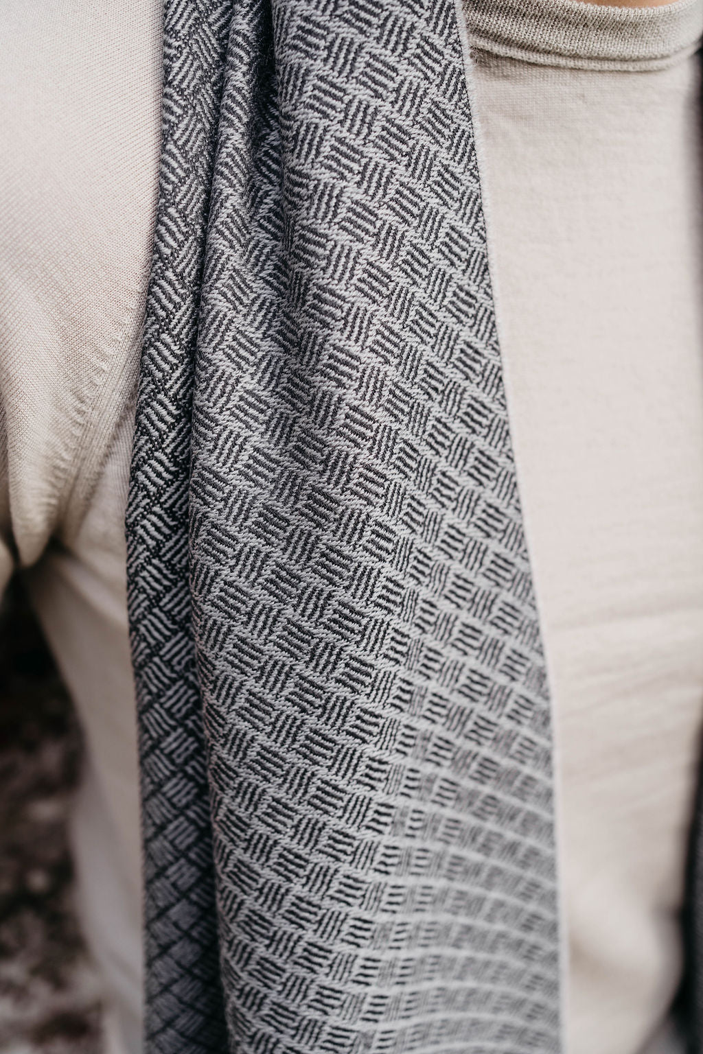 Sjaal Armonia | Zand