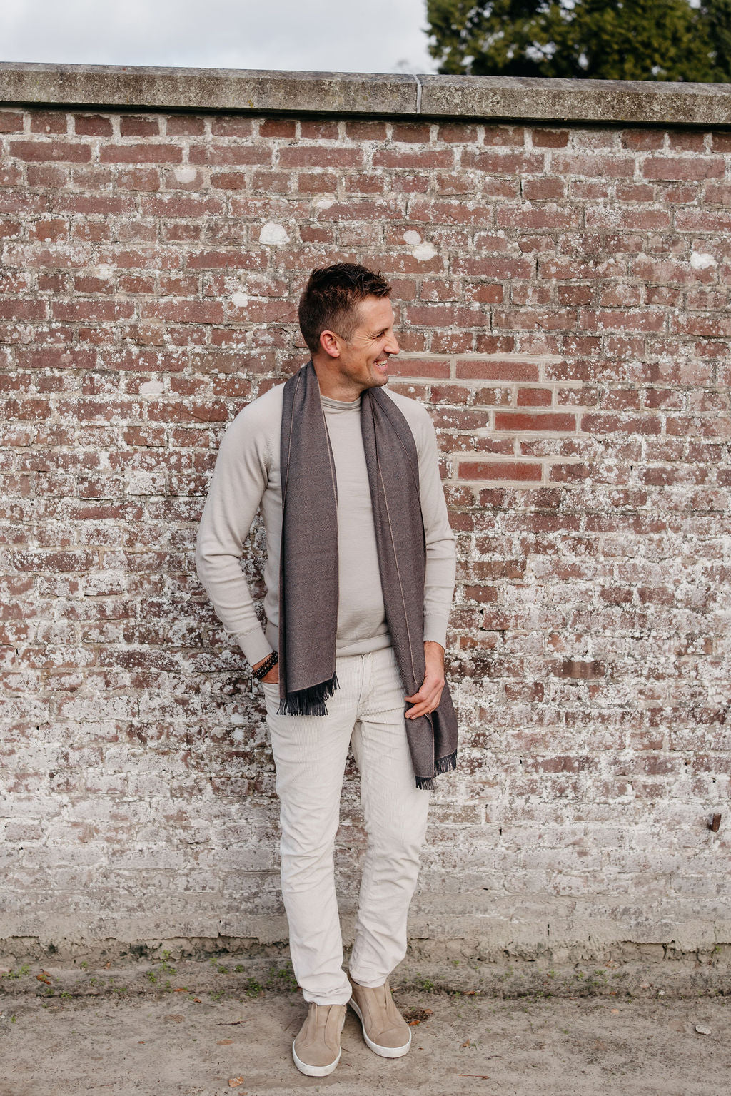 Scarf Bogart | Khaki