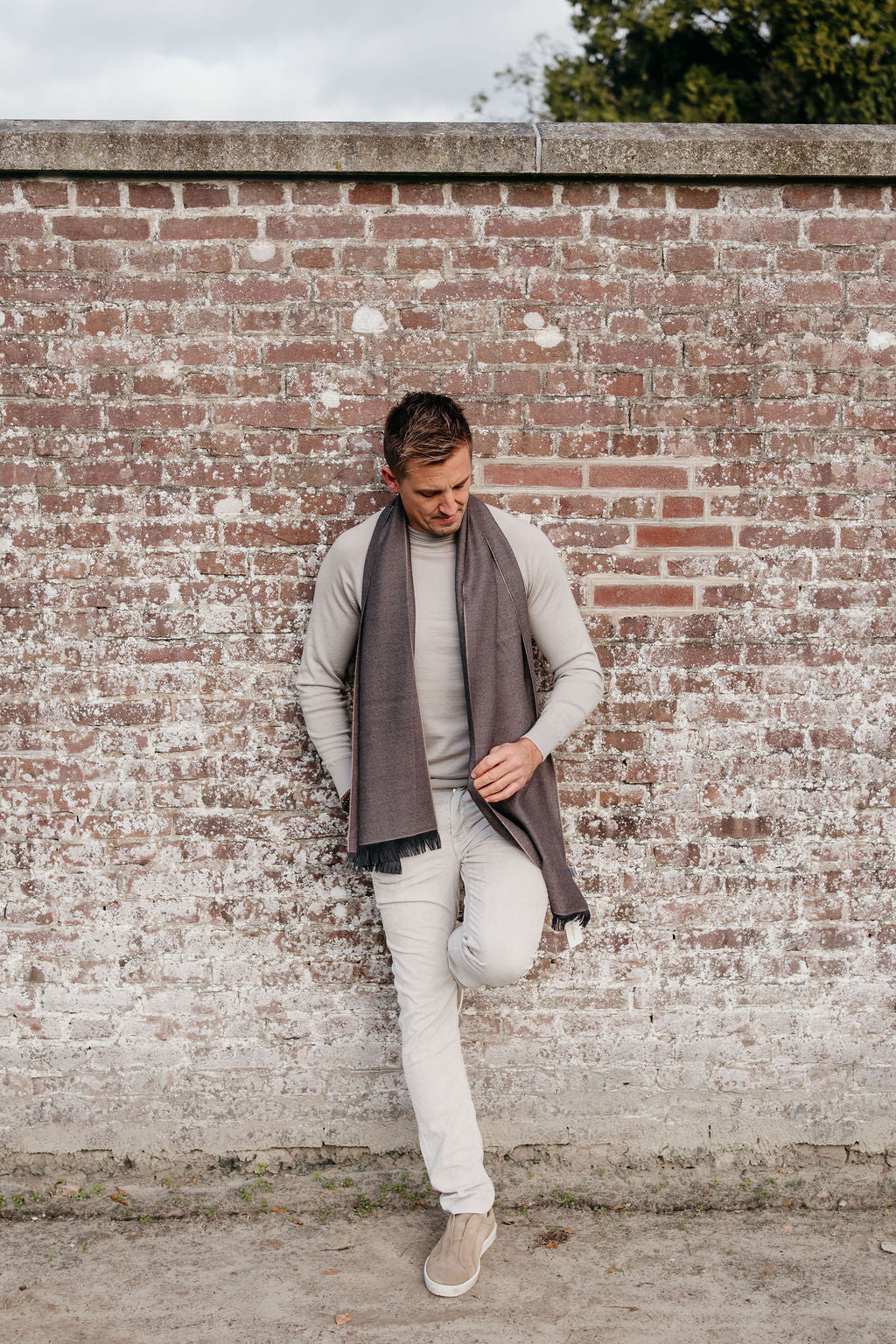 Scarf Bogart | Khaki