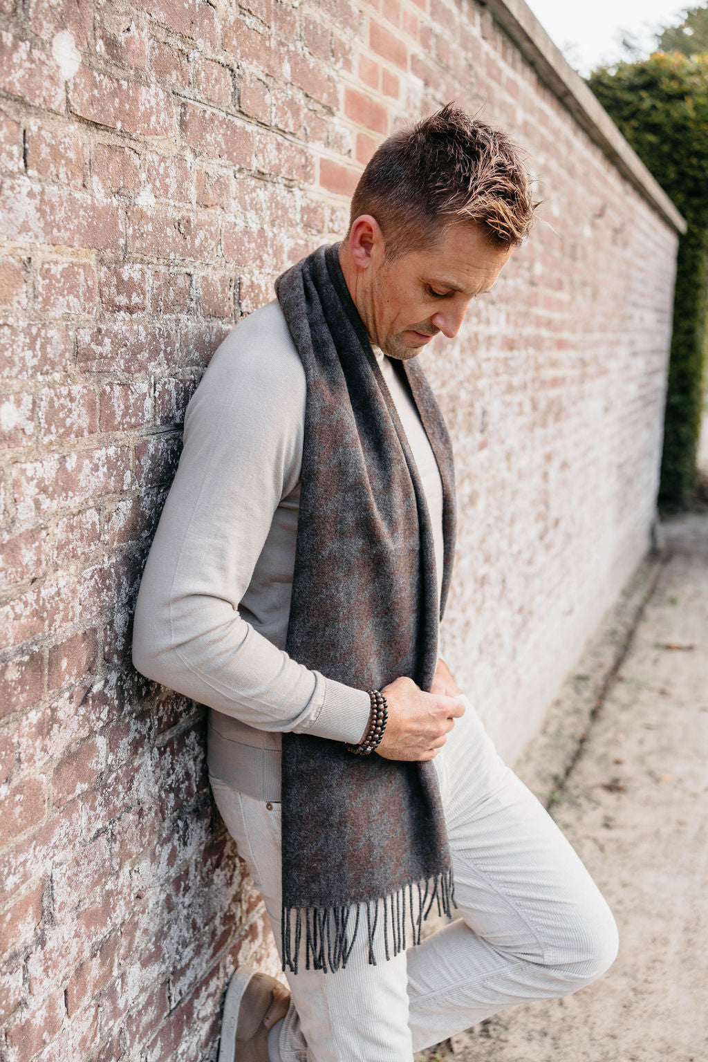 Scarf Conte | Dark Brown