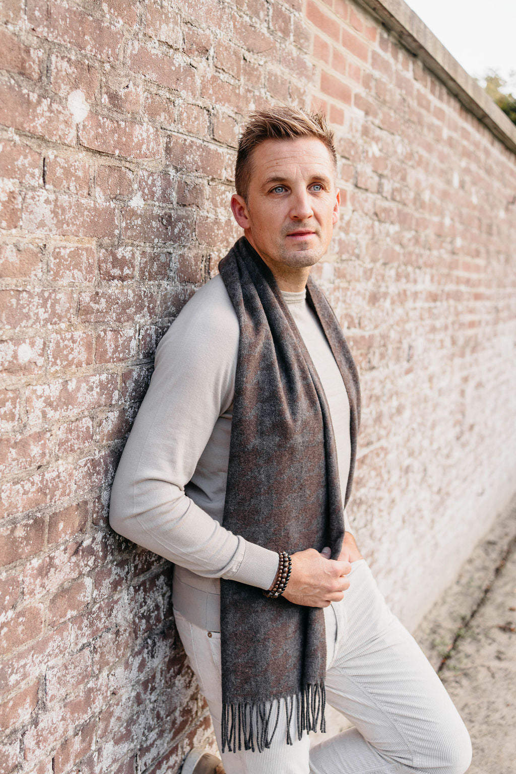 Scarf Conte | Dark Brown