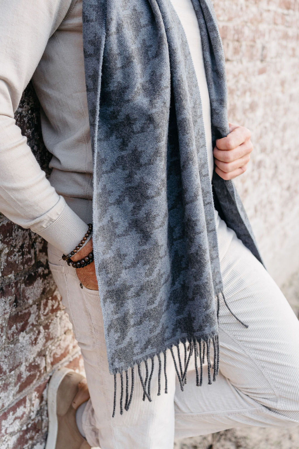 Conte Sjaal | Lichtblauw