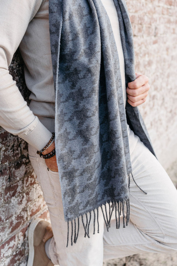 Conte Sjaal | Lichtblauw