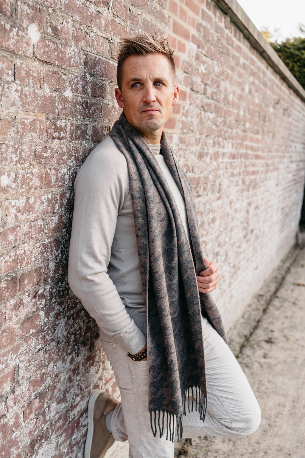 Scarf Conte | Khaki