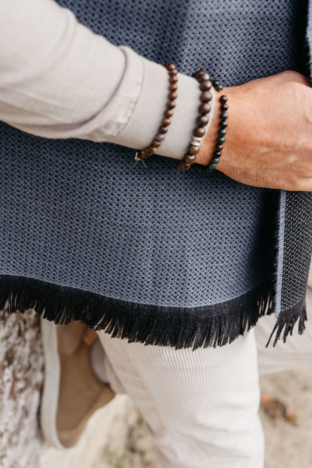 Damasco Sjaal | Lichtblauw