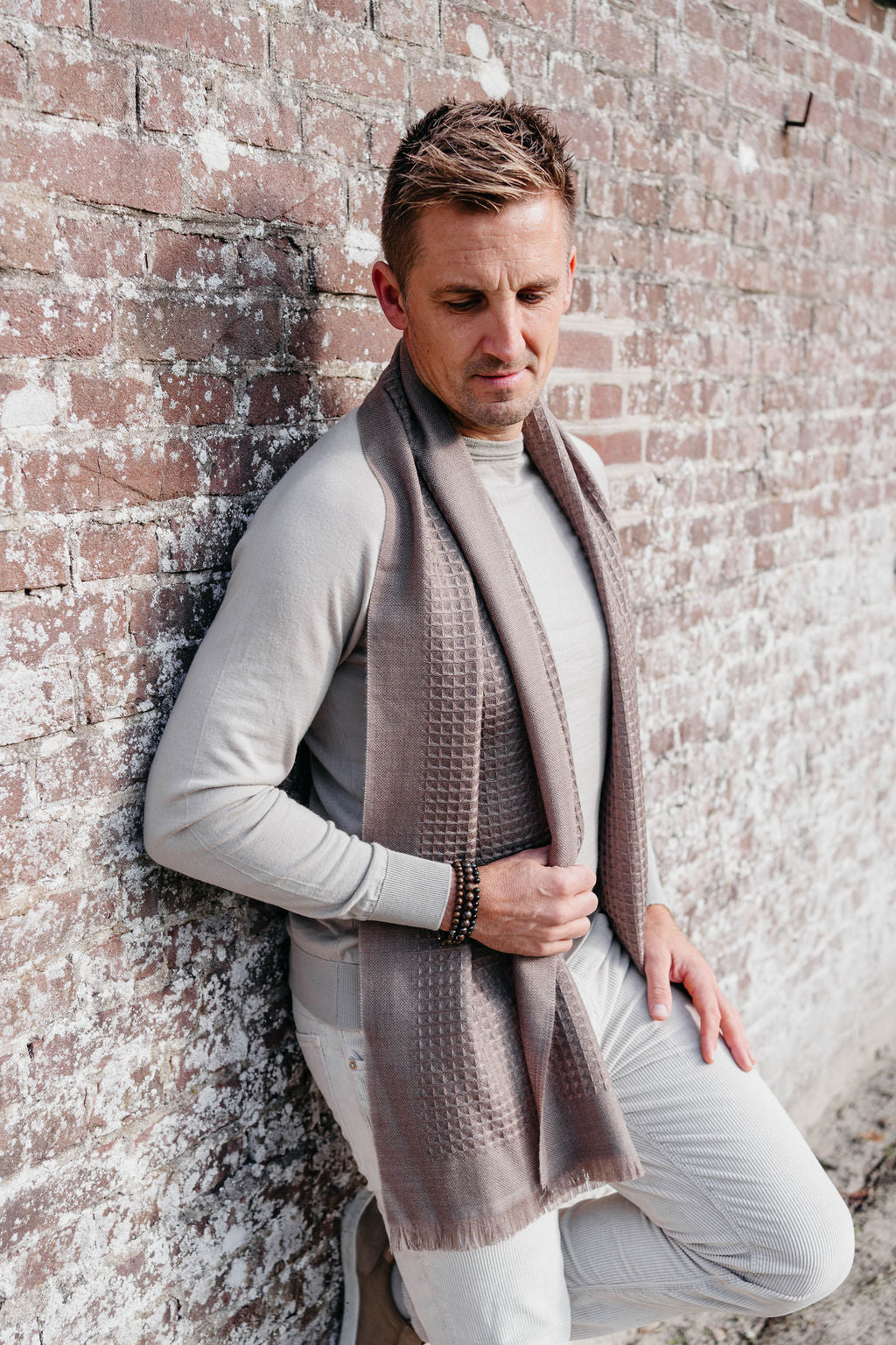 Scarf Giuseppe | Khaki