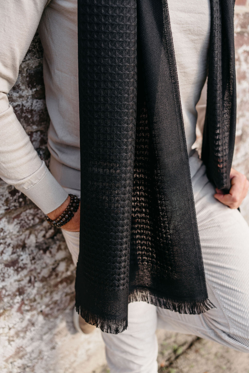 Scarf Giuseppe | Black