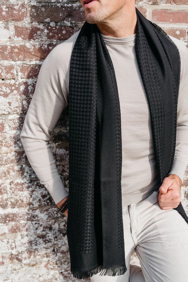 Scarf Giuseppe | Black