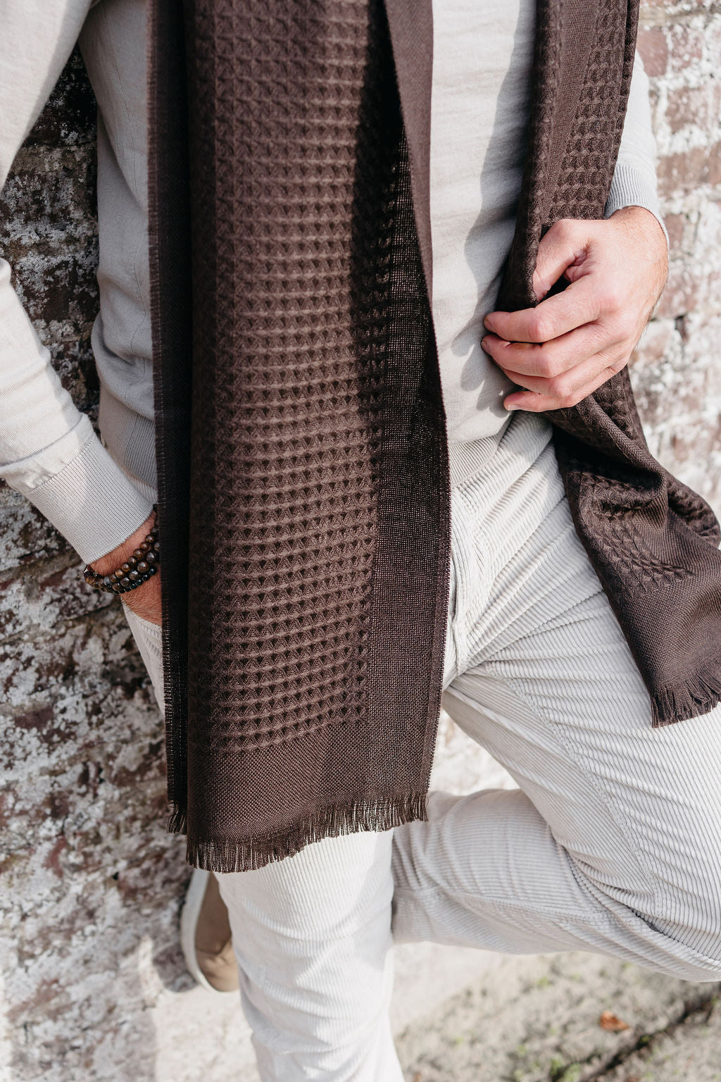 Giuseppe Scarf | Dark Brown