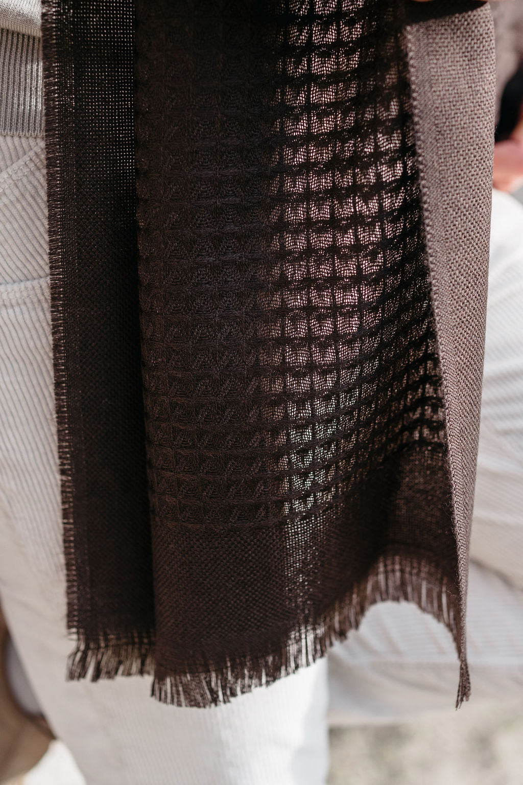 Scarf Giuseppe | Dark Brown