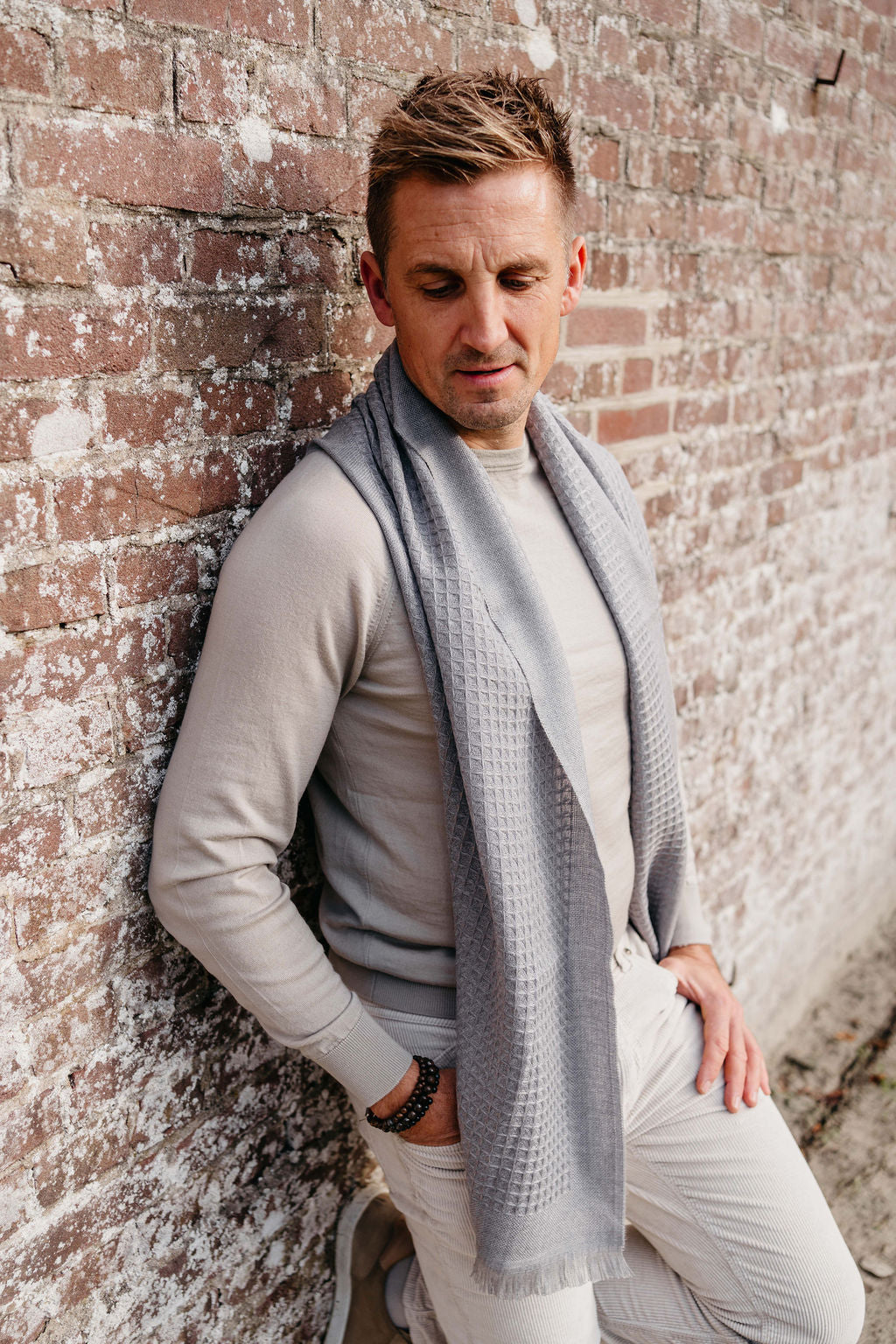 Scarf Giuseppe | Grey