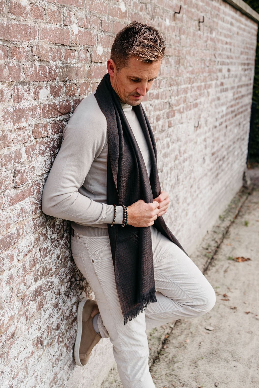 Scarf Leonardo | Dark Brown