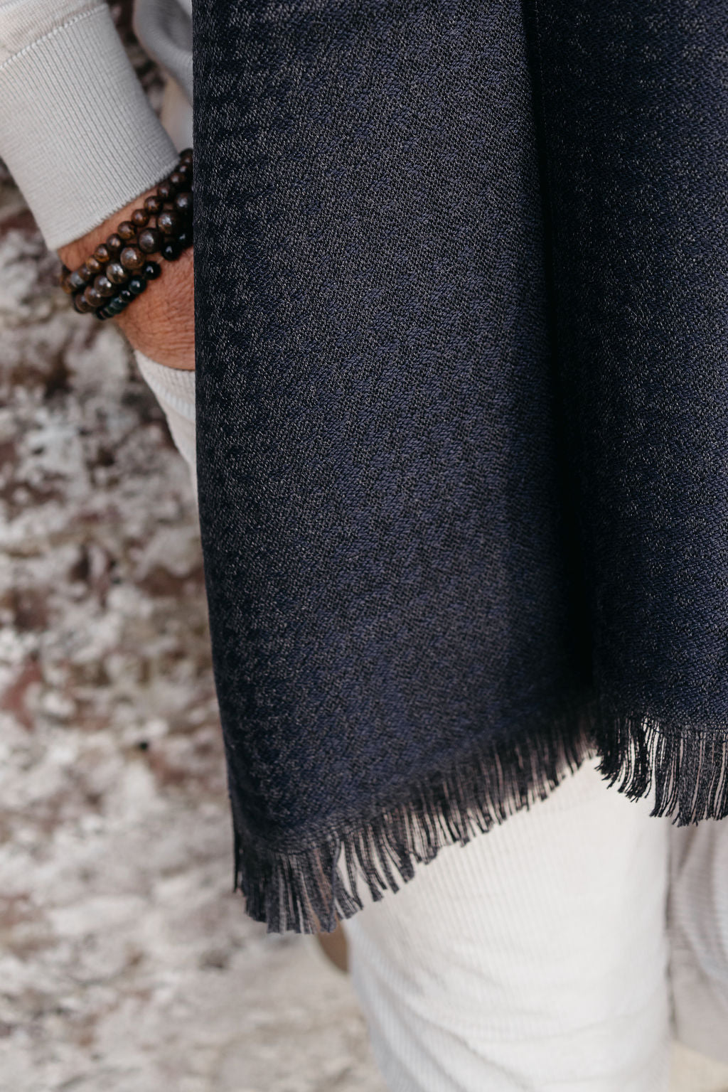 Sciarpa Leonardo | Blu Navy