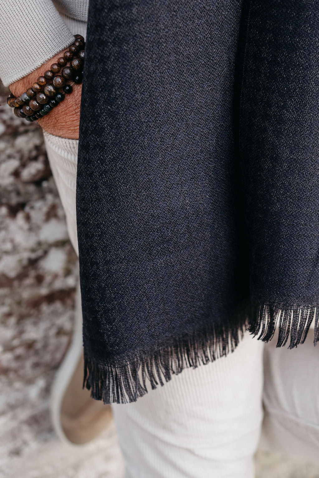 Sciarpa Leonardo | Blu Navy