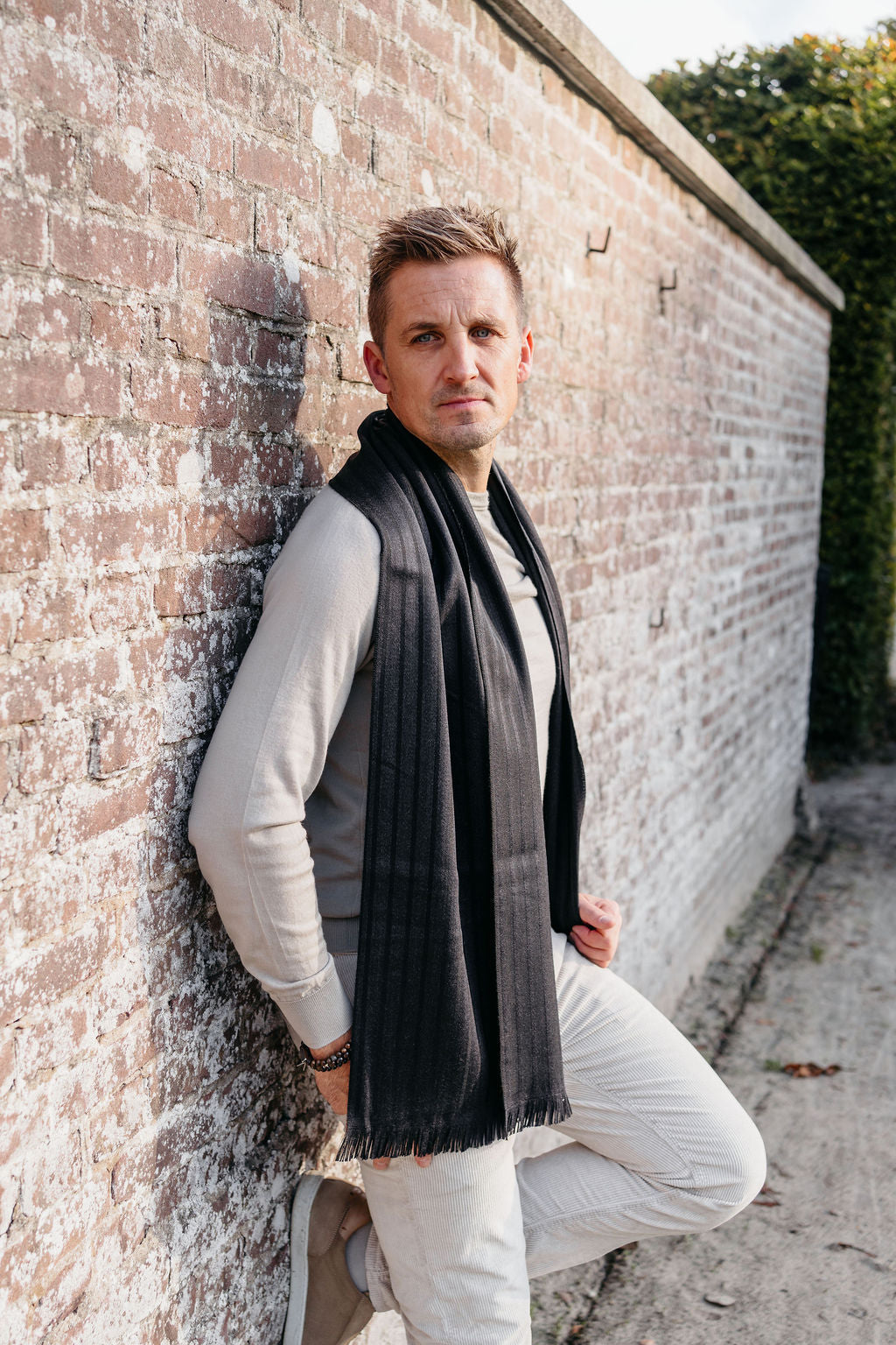 Fermaglio Scarf Pinzolo | Nero