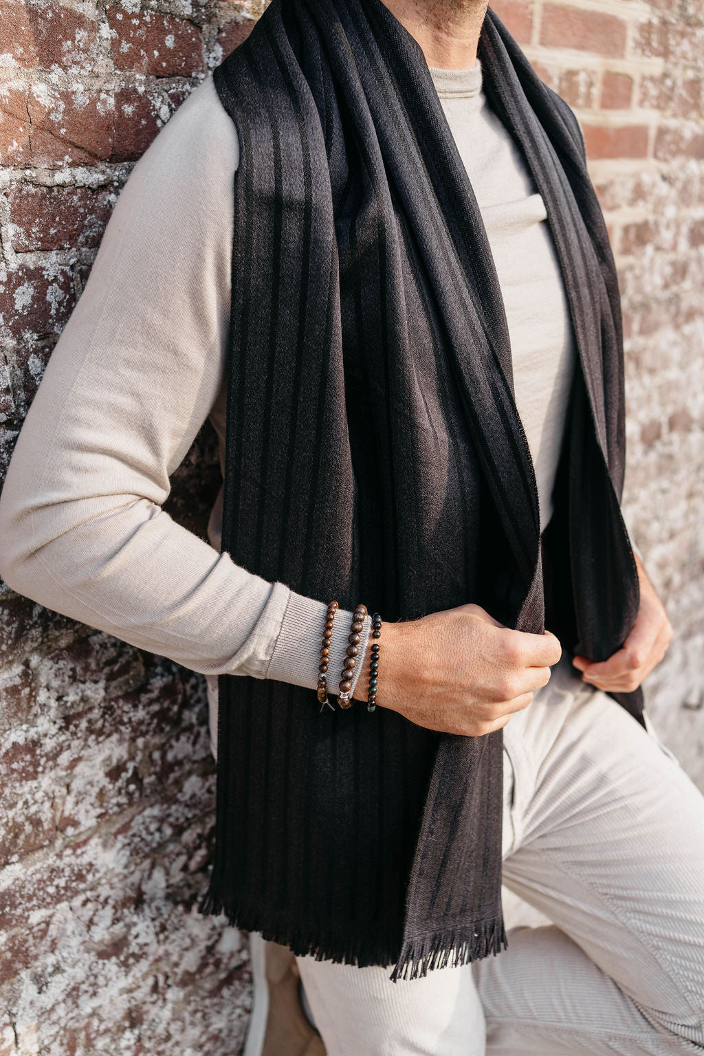 Fermaglio Scarf Pinzolo | Nero