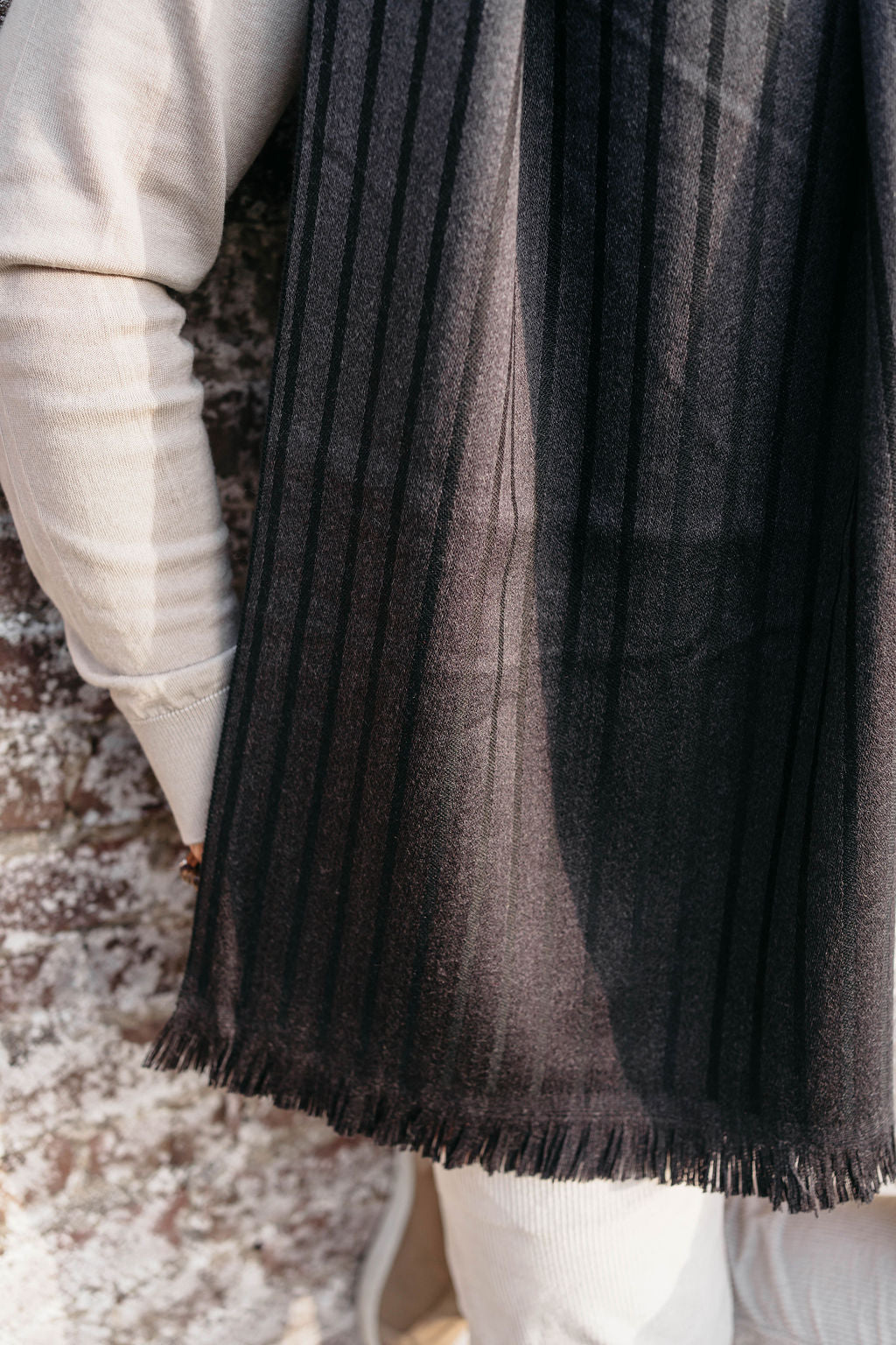 Fermaglio Scarf Pinzolo | Nero