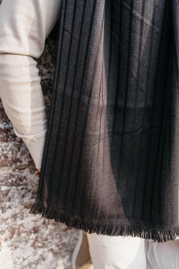Fermaglio Scarf Pinzolo | Nero